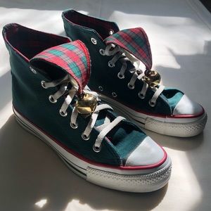 Vintage Converse Chuck Taylors Christmas Edition